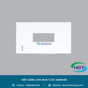 MẶT DÙNG CHO MCB 1 CỰC A60MCB1