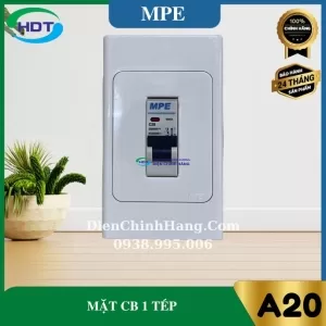 Mặt dùng cho MCB 1 cực MPE AMCB1N