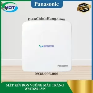 MẶT KÍN ĐƠN VUÔNG MÀU TRẮNG WMT6891-VN