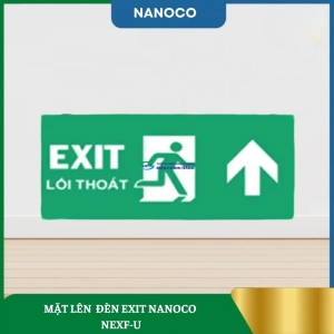 Mặt Lên Đèn EXIT Nanoco NEXF-U