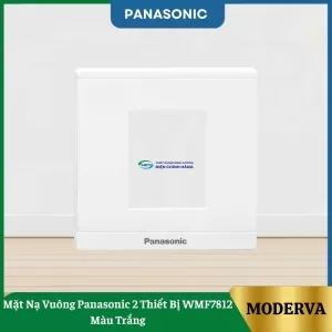 Mặt Nạ Vuông Panasonic 2 Thiết Bị WMF7812 Màu Trắng