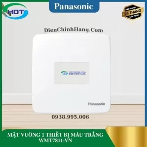 MẶT VUÔNG 1 THIẾT BỊ MÀU TRẮNG WMT7811-VN