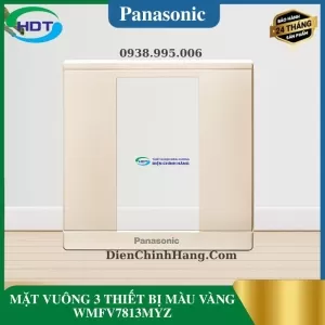  MẶT VUÔNG 3 THIẾT BỊ MÀU VÀNG WMFV7813MYZ