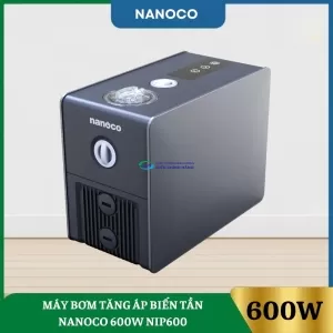 Máy Bơm Tăng Áp Biến Tần Nanoco 600w NIP600