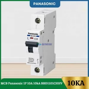 MCB Panasonic 1P 10A 10kA BBD1101CHHV