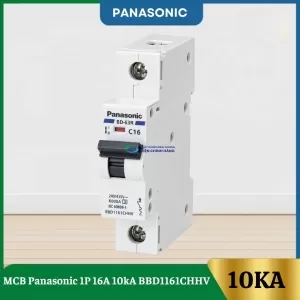 MCB Panasonic 1P 16A 10kA BBD1161CHHV