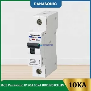 MCB Panasonic 1P 20A 10kA BBD1201CHHV