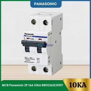 MCB Panasonic 2P 16A 10kA BBD2162CHHV