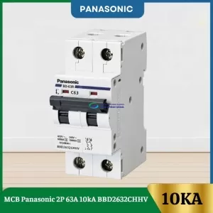MCB Panasonic 2P 63A 10kA BBD2632CHHV