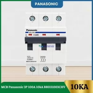 MCB Panasonic 3P 100A 10kA BBD31003CHV