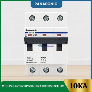 MCB Panasonic 3P 50A 10kA BBD3503CHHV