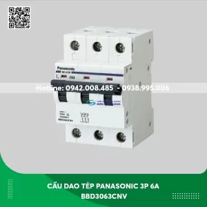MCB Panasonic 3P 6A BBD3063CNV