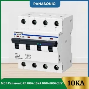 MCB Panasonic 4P 100A 10kA BBD41004CHV