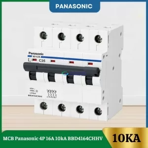 MCB Panasonic 4P 16A 10kA BBD4164CHHV