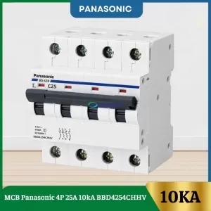 MCB Panasonic 4P 25A 10kA BBD4254CHHV