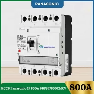 MCCB Panasonic 4P 800A BBFS47800CMCV