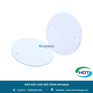 Nắp đậy hộp nối tròn Nanoco NPA2620
