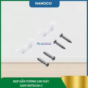 Nẹp Gắn Tường Led Dây 220V NSTD120-C