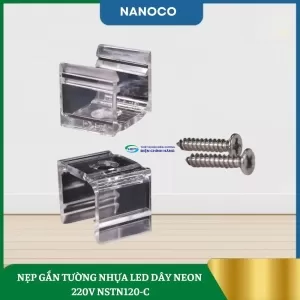 Nẹp Gắn Tường Led Dây Neon 220V NSTN120-C