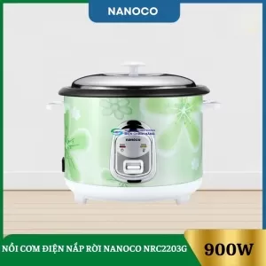 Nồi Cơm Điện Nắp Nời Nanoco NRC2203G