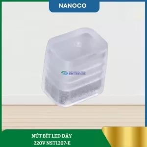 Nút Bít Led Dây 220V NST1207-E