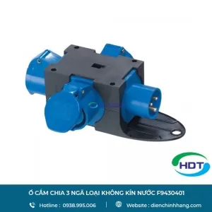 Ổ cắm chia 3 ngã loại không kín nước PCE F9430401