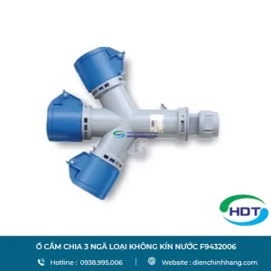 Ổ cắm chia 3 ngã loại không kín nước PCE F9432006
