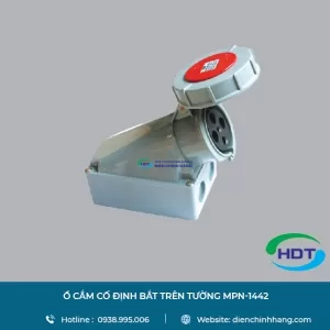 Ổ CẮM CỐ ĐỊNH BẮT TRÊN TƯỜNG MPE MPN-1442