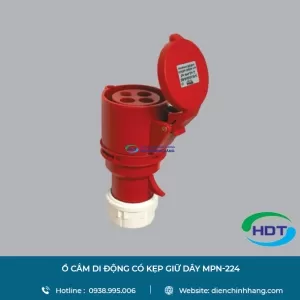 Ổ CẮM DI ĐỘNG CÓ KẸP GIỮ DÂY MPE MPN-224