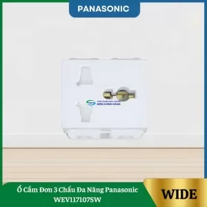 Ổ Cắm Đơn 3 Chấu Đa Năng Panasonic WEV117107SW