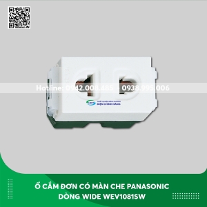 Ổ cắm đơn Panasonic dòng Wide WEV1081SW