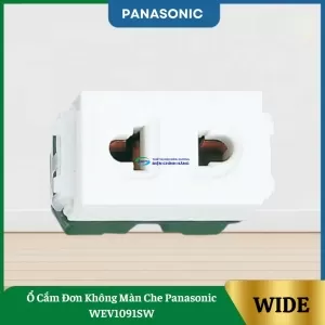 Ổ Cắm Đơn Không Màn Che Panasonic WEV1091SW