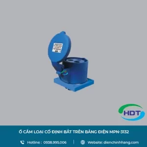 Ổ CẮM LOẠI CỐ ĐỊNH BẮT TRÊN BẢNG ĐIỆN MPE MPN-3132