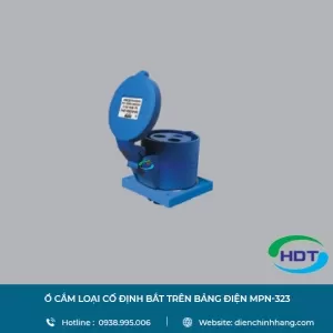 Ổ CẮM LOẠI CỐ ĐỊNH BẮT TRÊN BẢNG ĐIỆN MPE MPN-323