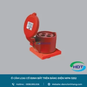 Ổ CẮM LOẠI CỐ ĐỊNH BẮT TRÊN BẢNG ĐIỆN MPE MPN-3252