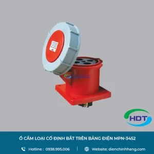 Ổ CẮM LOẠI CỐ ĐỊNH BẮT TRÊN BẢNG ĐIỆN MPE MPN-3452