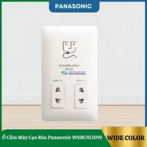 Ổ Cắm Máy Cạo Râu Panasonic WSBC9120W