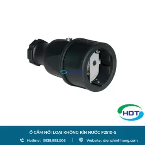  Ổ cắm nối loại không kín nước PCE F2510-S