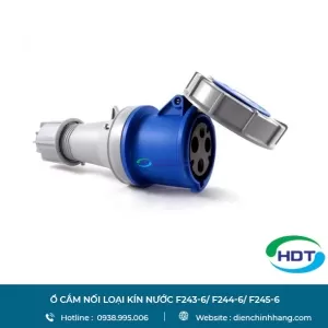 Ổ cắm nối loại kín nước PCE F243-6