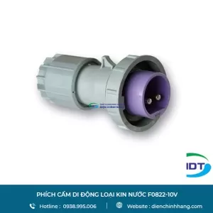 Phích cắm di động loại kín nước PCE F0822-10V