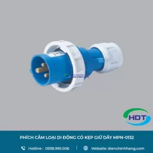 PHÍCH CẮM LOẠI DI ĐỘNG CÓ KẸP GIỮ DÂY MPE MPN-0132