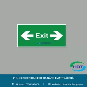 PHỤ KIỆN ĐÈN BÁO EXIT MPE ĐA NĂNG 1 MẶT TRÁI PHẢI PKEXLR