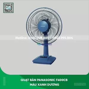 Quạt bàn Panasonic F400CB màu xanh dương