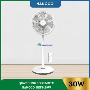 Quạt Đứng Nanoco Có Remote NEF1499W