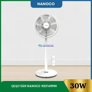 Quạt Đứng Nanoco Có Remote NEF1499W