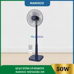 Quạt Đứng Nanoco Có Remote NSF1641RC-DN