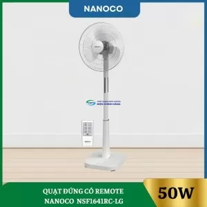 Quạt Đứng Nanoco Có Remote NSF1641RC-LG