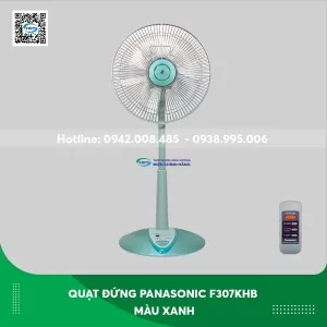 Quạt đứng Panasonic F307KHB màu xanh