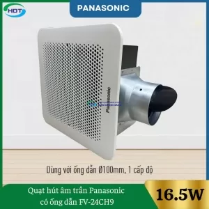 Quạt Hút Âm Trần Panasonic Có Ống Dẫn FV-24CH9