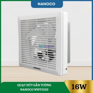 Quạt Hút Gắn Tường Nanoco NWV1520